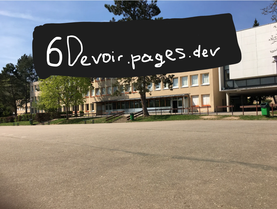 Logo 6Devoir